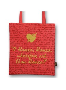 SHPRWS07 Shopper Recycled Cotton - Shakespeare, Romeo and Juliet